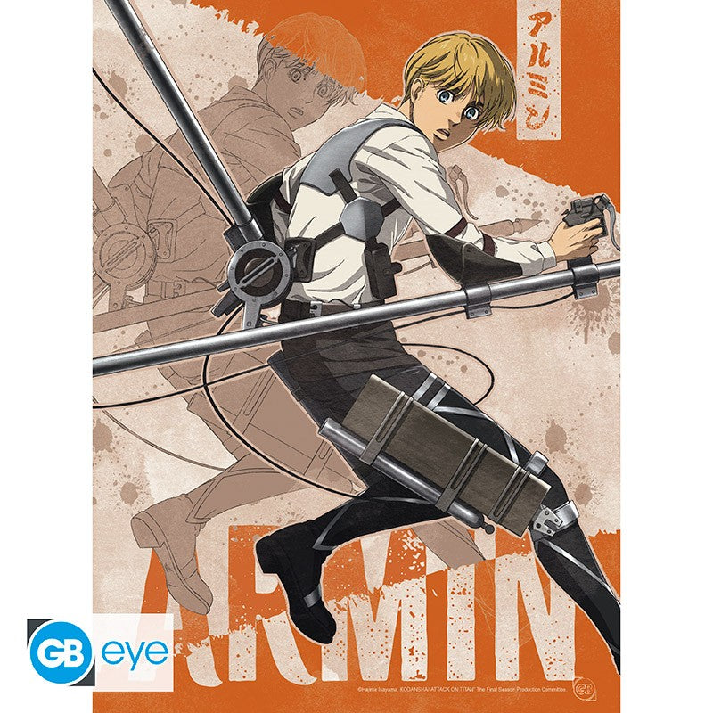 Poster - Flat - Attack on Titan - Persönlichkeiten