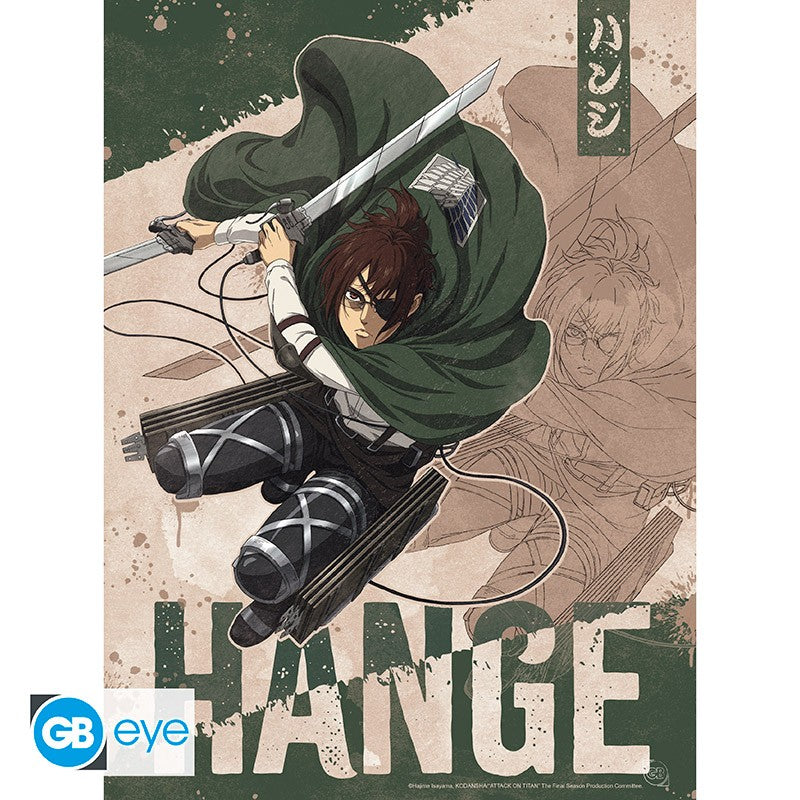 Poster - Flat - Attack on Titan - Persönlichkeiten