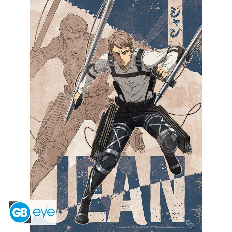 Poster - Flat - Attack on Titan - Persönlichkeiten