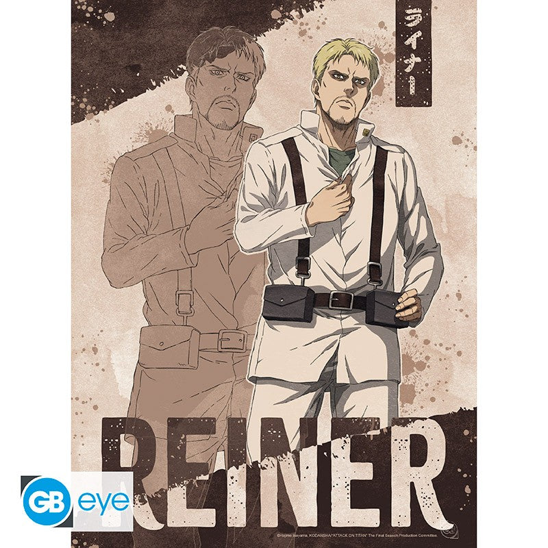 Poster - Flat - Attack on Titan - Persönlichkeiten
