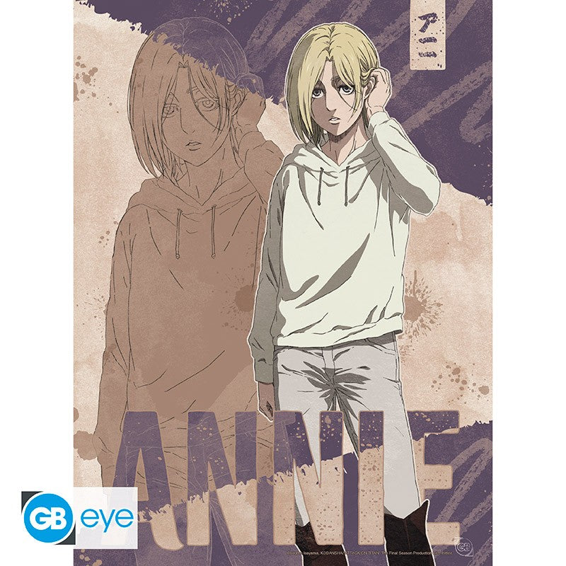 Poster - Flat - Attack on Titan - Persönlichkeiten