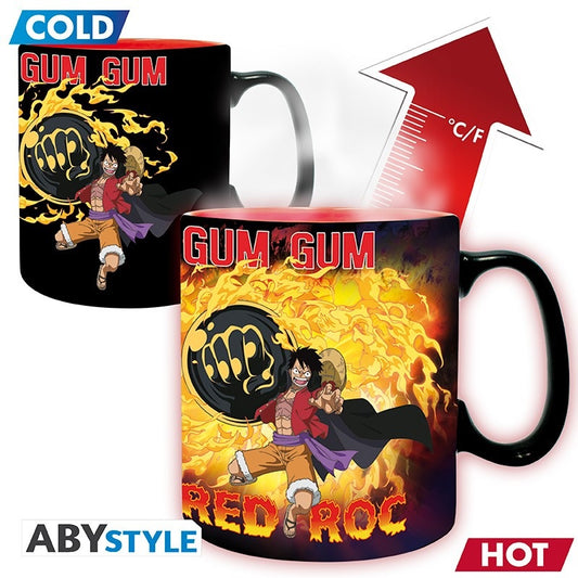 Becher - Thermoreaktiv - One Piece - Luffy vs Kaido