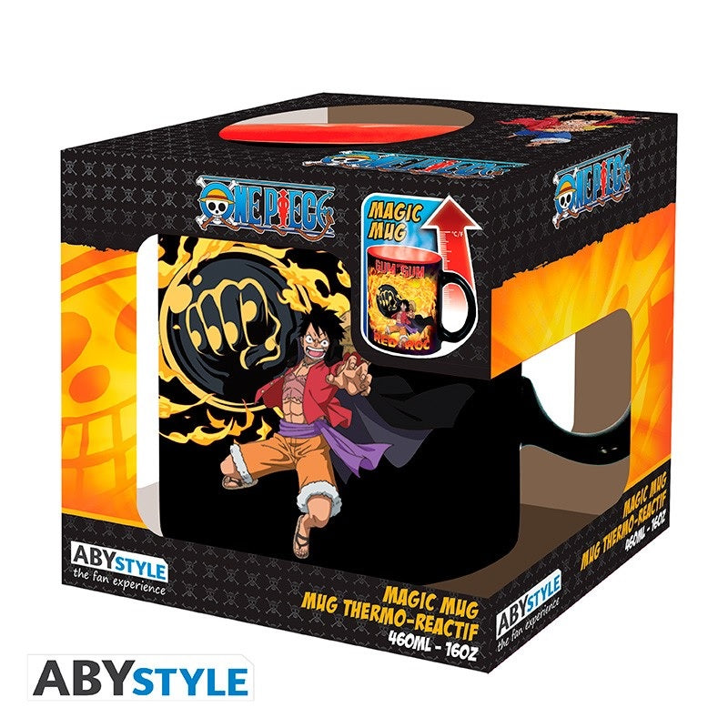 Becher - Thermoreaktiv - One Piece - Luffy vs Kaido