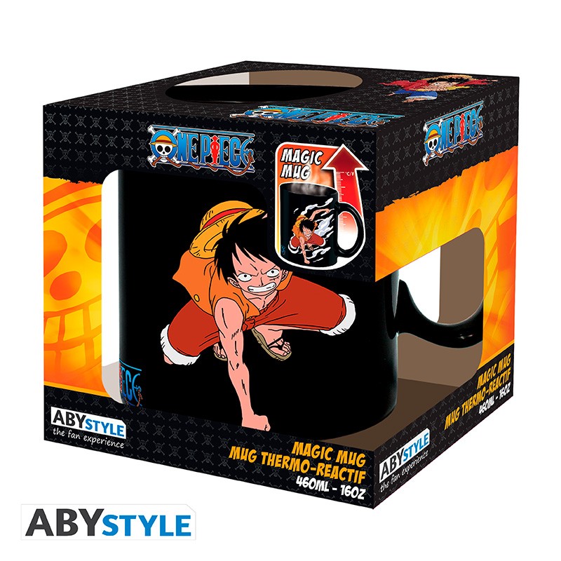 Becher - Thermoreaktiv - One Piece - Ace & Luffy
