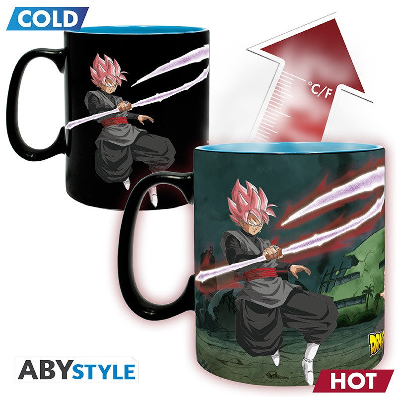 Becher - Thermoreaktiv - Dragon Ball - Saiyans vs Black