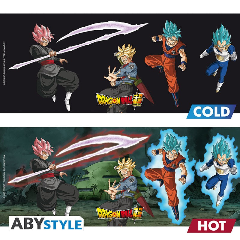 Becher - Thermoreaktiv - Dragon Ball - Saiyans vs Black