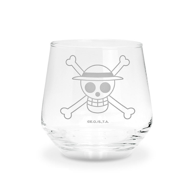 Glas - Packung mit 2 - One Piece - Ace & Luffy