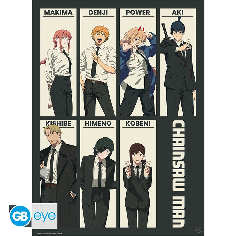 Poster - Flat - Chainsaw Man - Devil Hunters