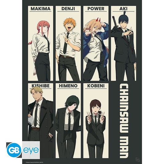Poster - Flat - Chainsaw Man - Devil Hunters