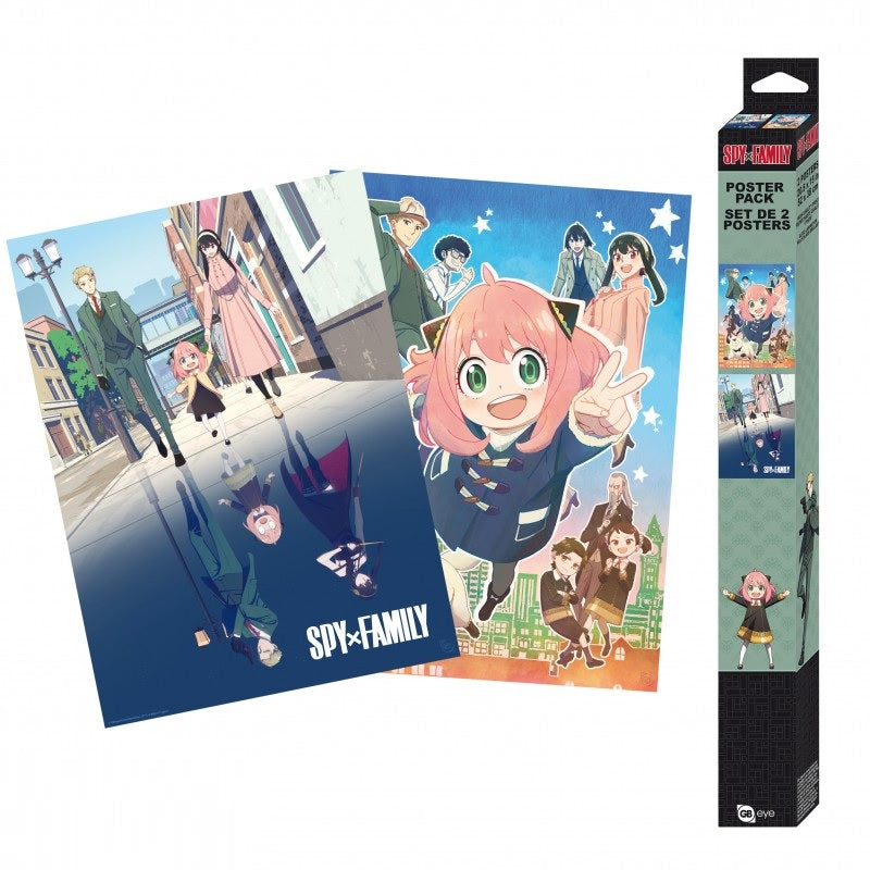 Poster - Packung mit 2 - Spy x Family - Eine doppelte Familie