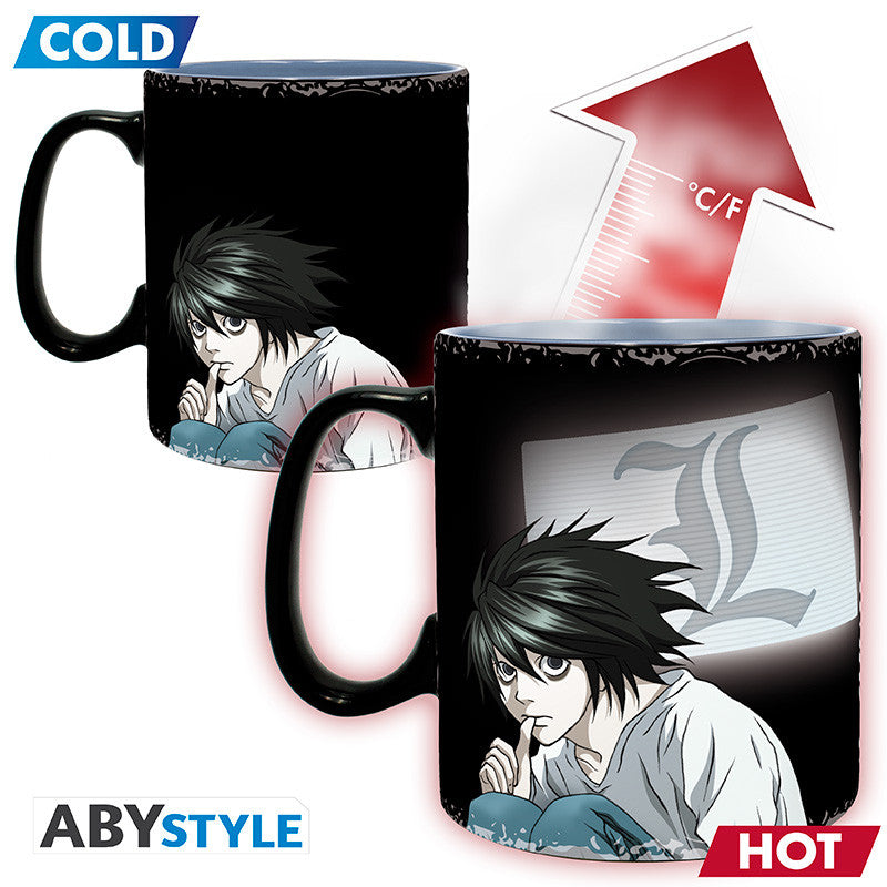 Becher - Thermoreaktiv - Death Note - Kira & L