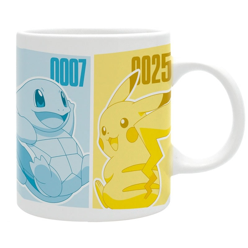 Becher - Tasse(n) - Pokemon - Pikachu & Starters Kanto