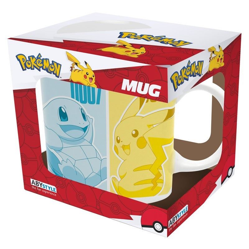 Becher - Tasse(n) - Pokemon - Pikachu & Starters Kanto