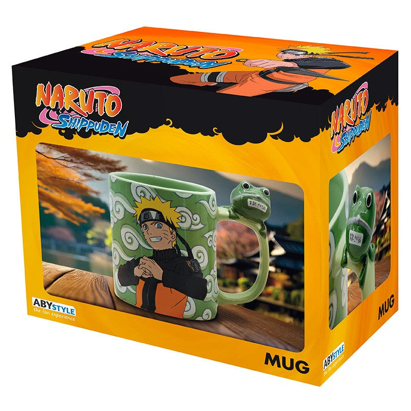 Becher - 3D - Naruto - Naruto & Gama-Chan