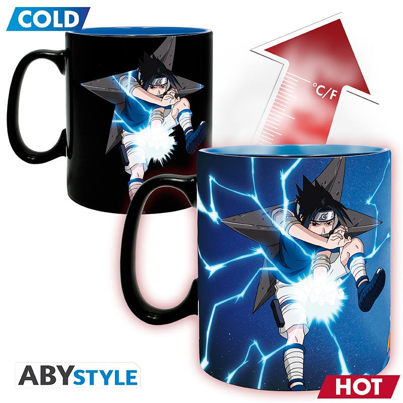 Becher - Thermoreaktiv - Naruto - Naruto & Sasuke