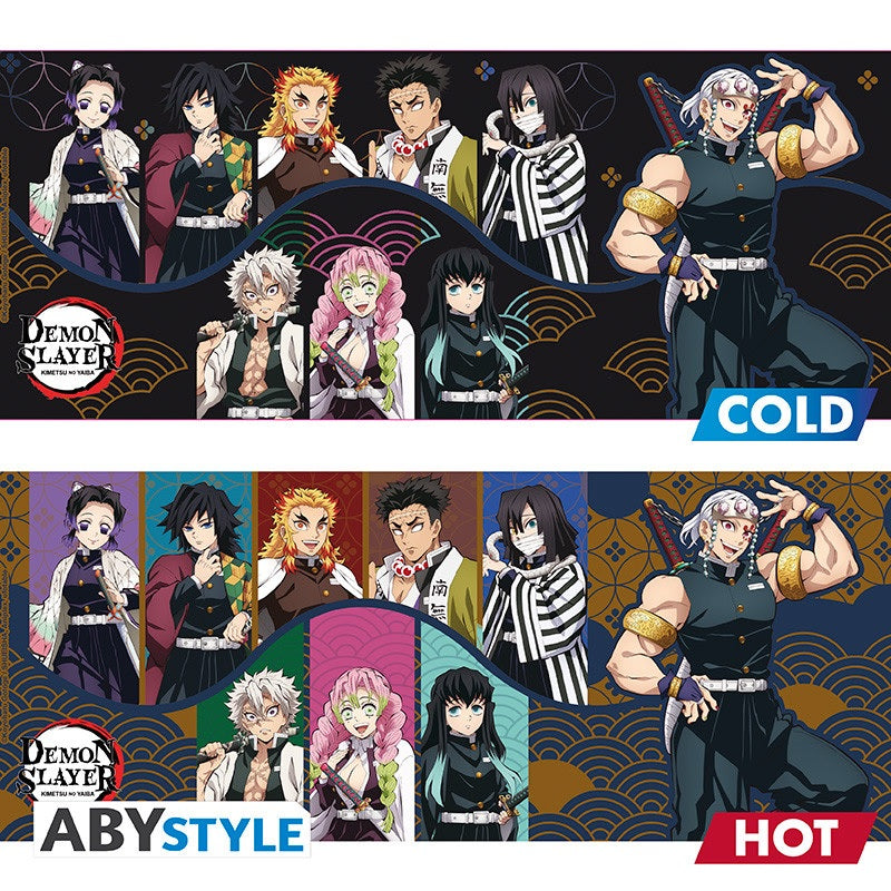 Becher - Thermoreaktiv - Demon Slayer - Säulen