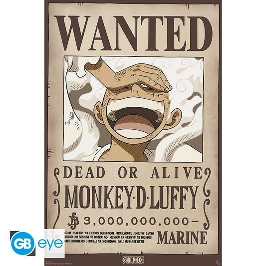 Poster - Gerollt und mit Folie versehen - One Piece - Monkey D. Luffy