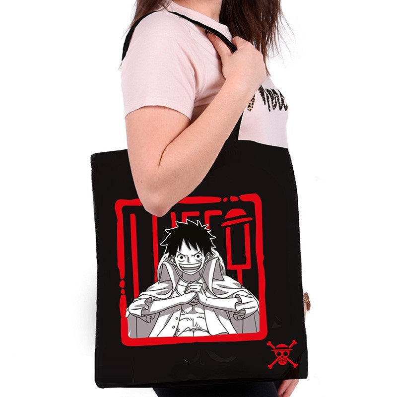 Einkaufstaschen - One Piece - Tampon - Monkey D. Ruffy