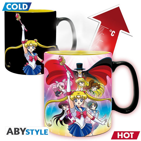 Becher - Thermoreaktiv - Sailor Moon - Team