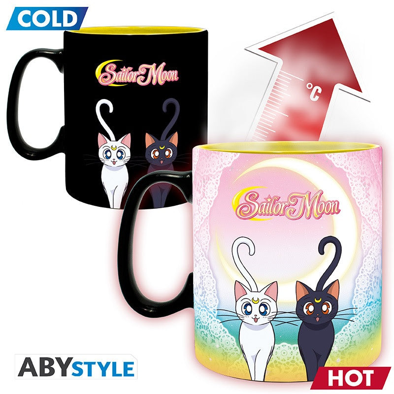 Becher - Thermoreaktiv - Sailor Moon - Team