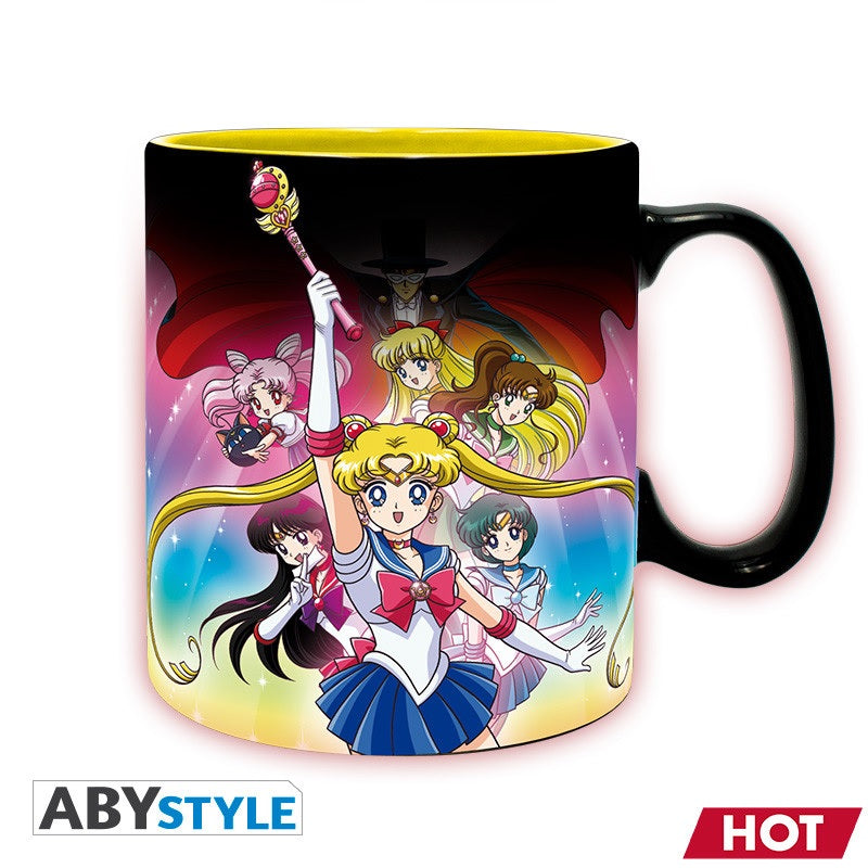 Becher - Thermoreaktiv - Sailor Moon - Team
