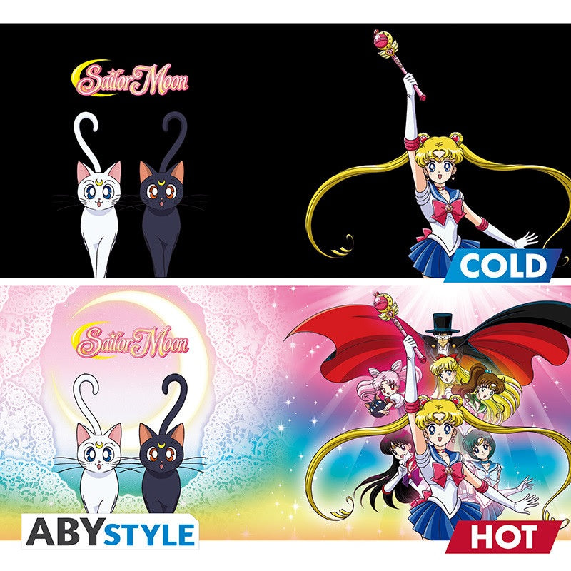 Becher - Thermoreaktiv - Sailor Moon - Team