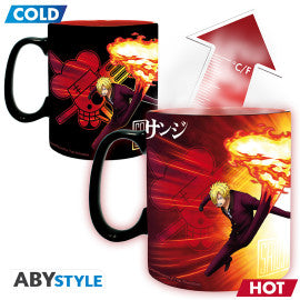 Becher - Thermoreaktiv - One Piece - Zoro & Sanji