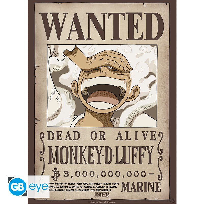 Poster - Packung mit 2 - One Piece - Wanted Luffy & Zoro