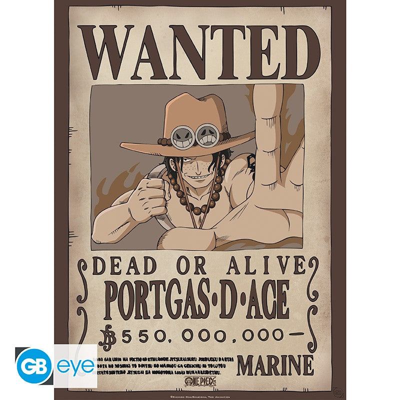Poster - Packung mit 2 - One Piece - Wanted Sabo & Ace