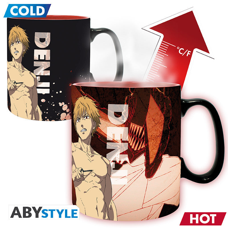 Becher - Thermoreaktiv - Chainsaw Man - Denji & Aki