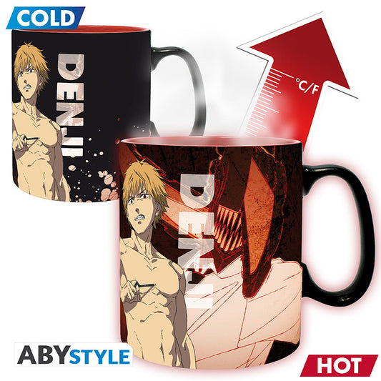 Becher - Thermoreaktiv - Chainsaw Man - Denji & Aki