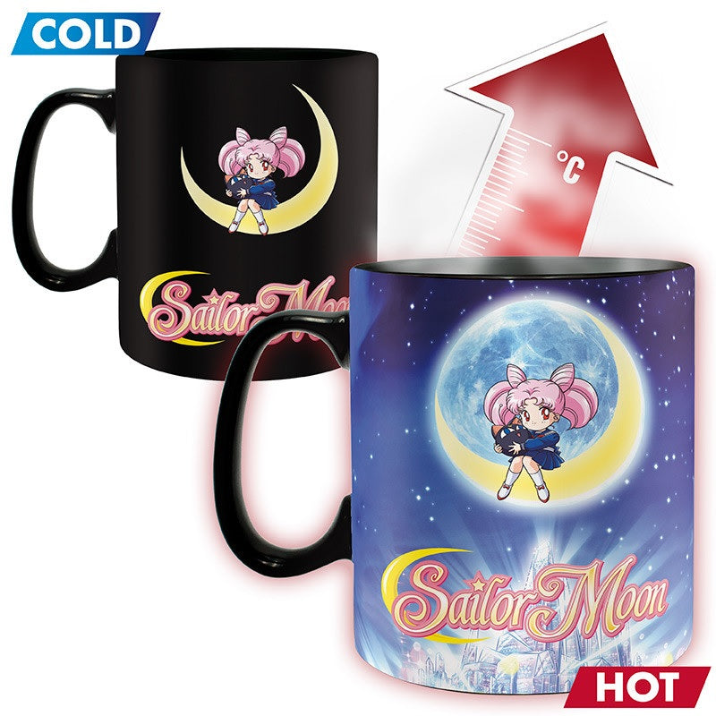 Becher - Thermoreaktiv - Sailor Moon - Sailor & Chibi