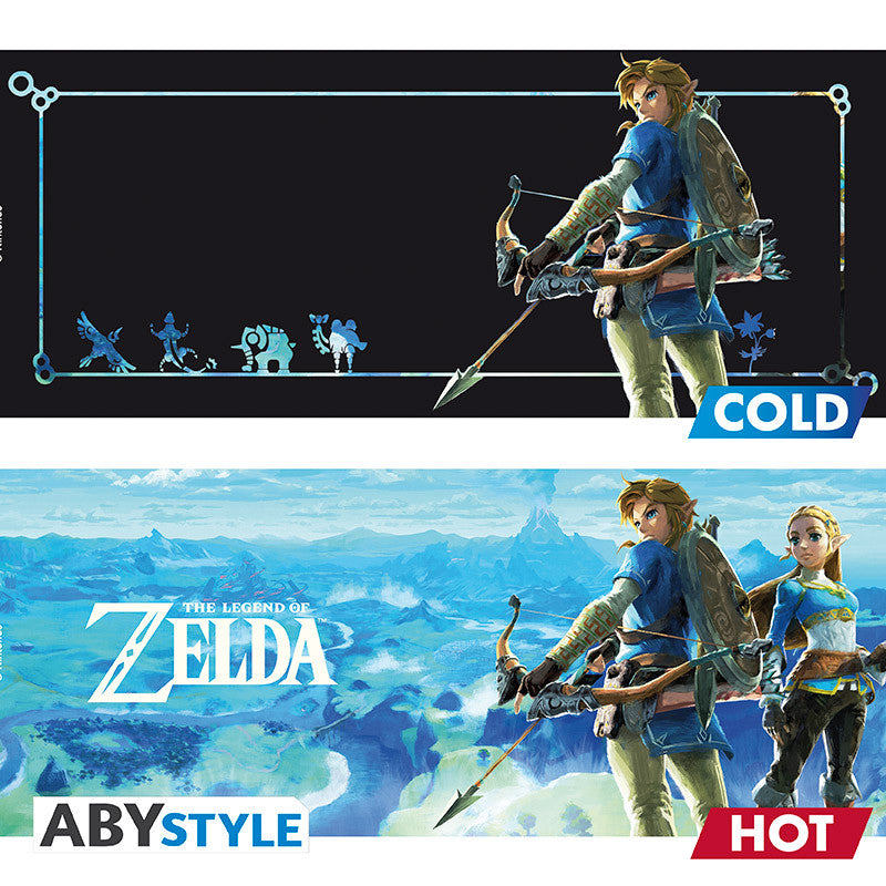 Becher - Thermoreaktiv - Zelda - Link & Zelda