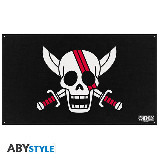 Flagge - One Piece - Der Rote Shanks