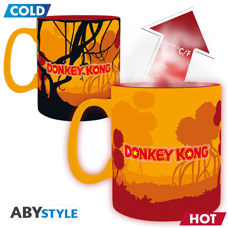 Becher - Thermoreaktiv - Donkey Kong - Diddy & Donkey