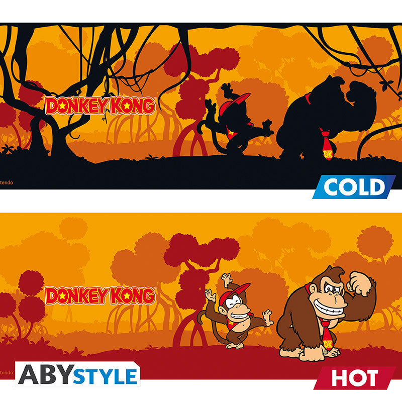 Becher - Thermoreaktiv - Donkey Kong - Diddy & Donkey