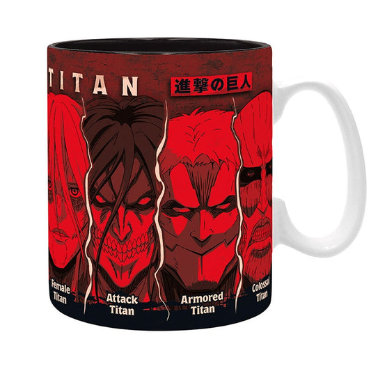 Becher - Tasse(n) - Attack on Titan - Alle Titanen