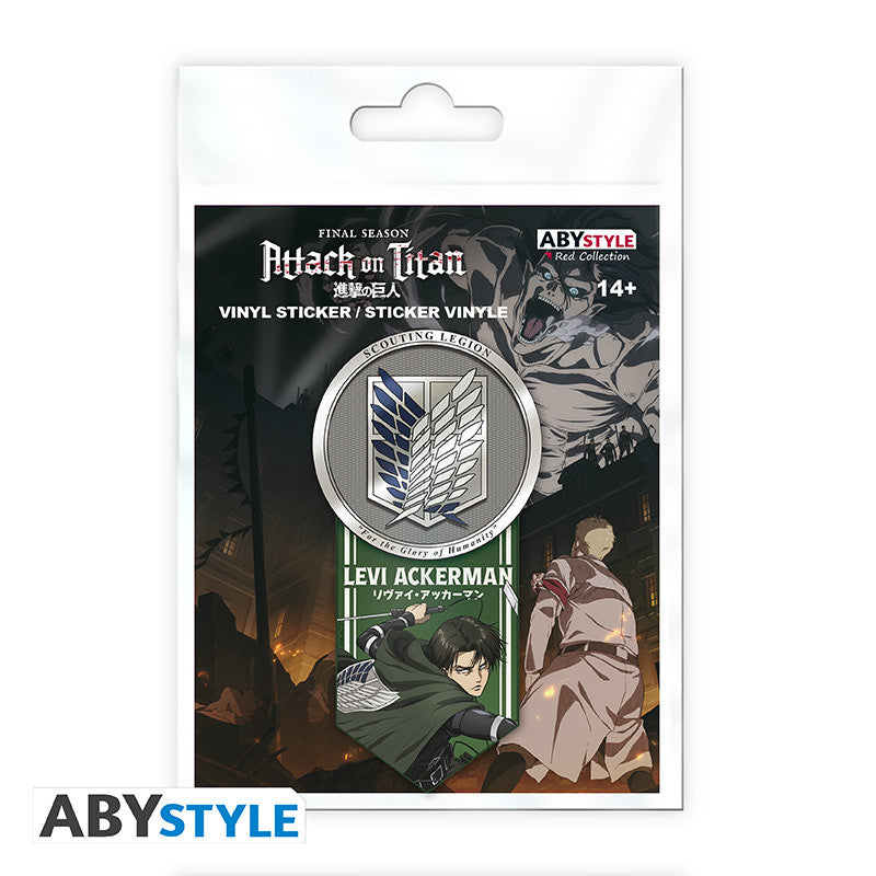 Aufkleber - Stickers - Attack on Titan - Levi Ackermann