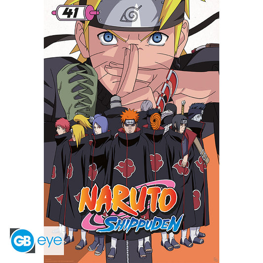 Poster - Gerollt und mit Folie versehen - Naruto - Titelseite von Band 41