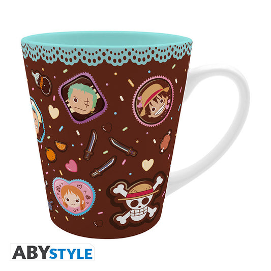 Becher - Tee - One Piece - Chibi Whole Cake Island