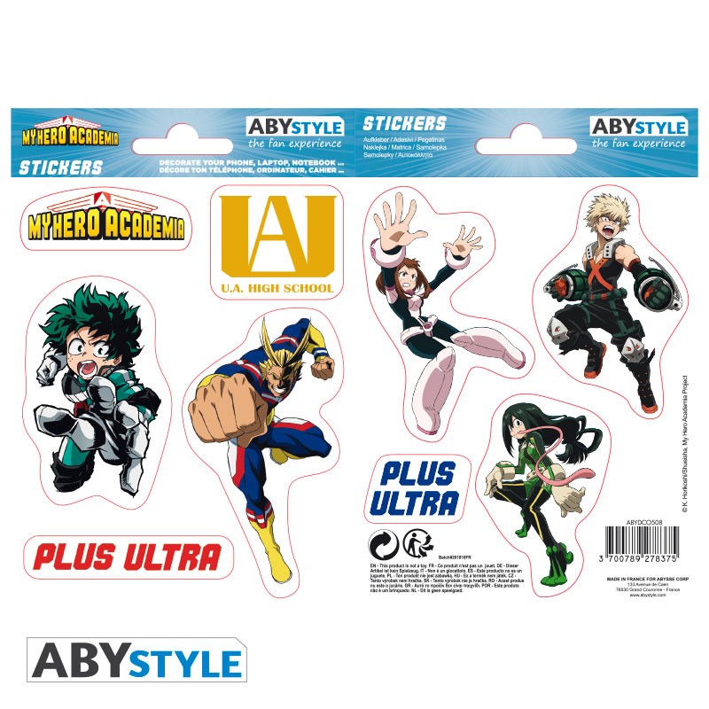 Aufkleber - Stickers - My Hero Academia - UA High School