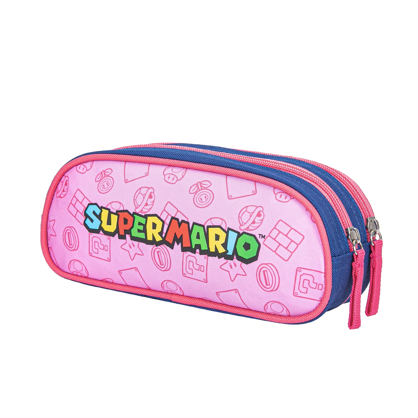 Schreiben - Federmäppchen - Super Mario - Prinzessin Peach