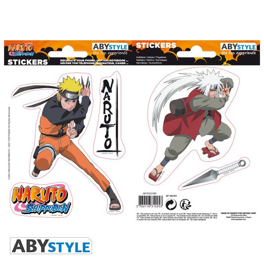 Aufkleber - Stickers - Naruto - Naruto & Jiraiya