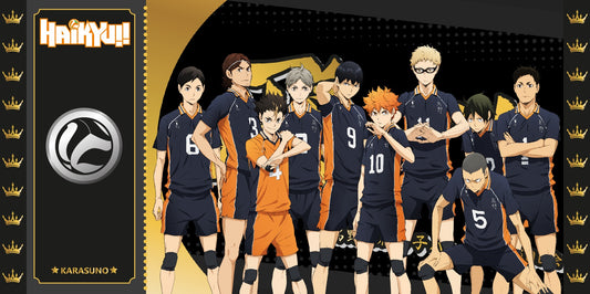 Sammlerticket - Golden Tickets Black Edition - Haikyu - Karasuno - "500pcs Limited"
