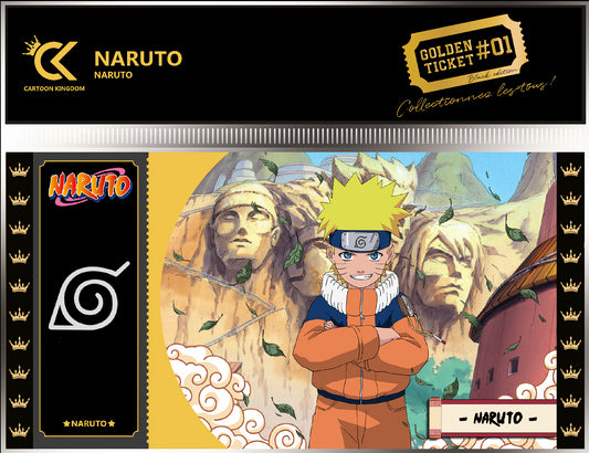 Sammlerticket - Golden Tickets Black Edition - Naruto - Uzumaki Naruto