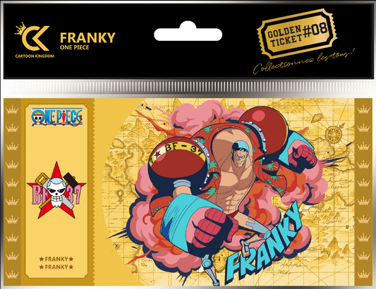 Sammlerticket - Golden Tickets Black Edition - One Piece - Franky