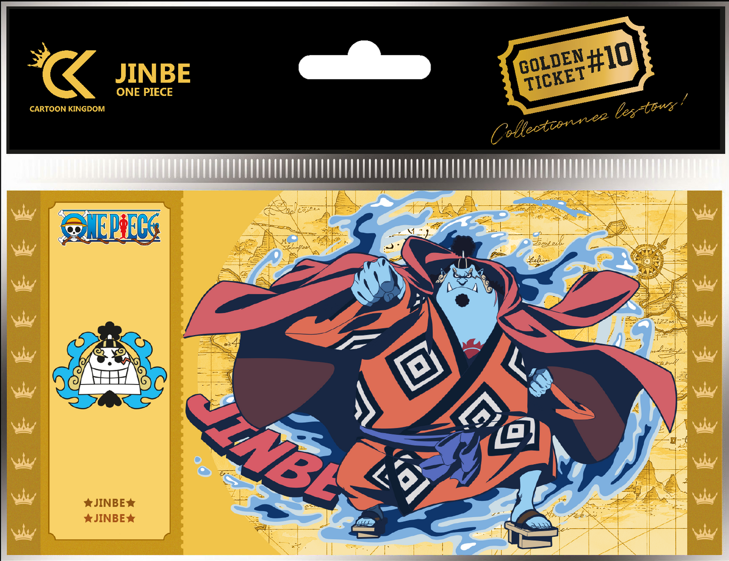 Sammlerticket - Golden Tickets Black Edition - One Piece - Jinbe