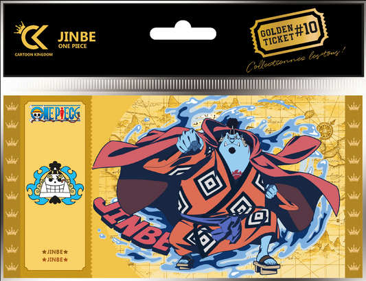 Sammlerticket - Golden Tickets Black Edition - One Piece - Jinbe