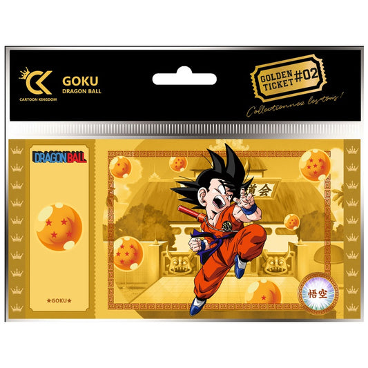 Sammlerticket - Golden Tickets Black Edition - Dragon Ball - Son Goku
