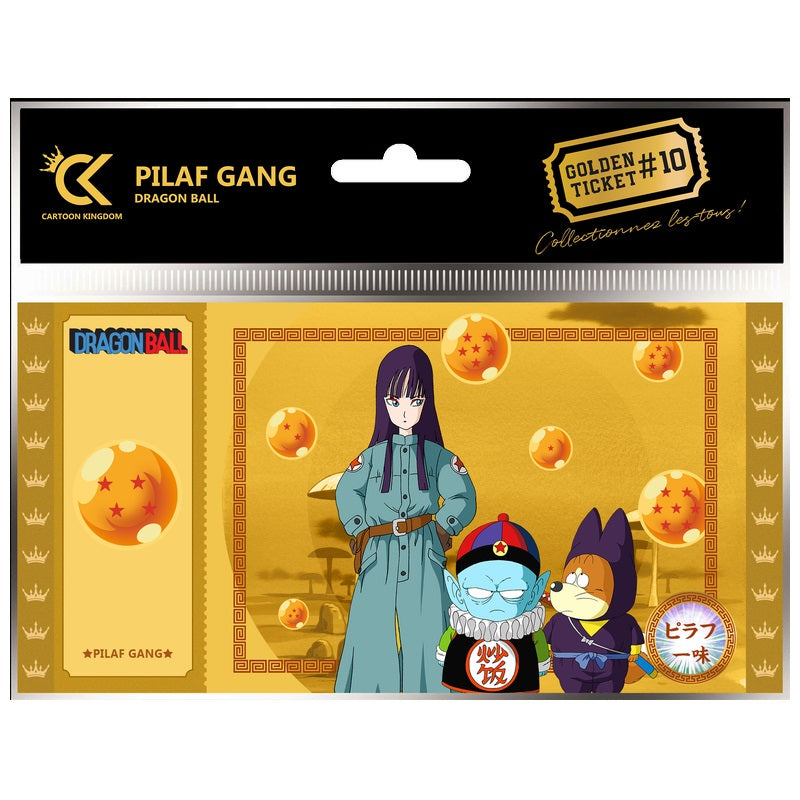 Sammlerticket - Golden Tickets Black Edition - Dragon Ball - Pilaf-Gang